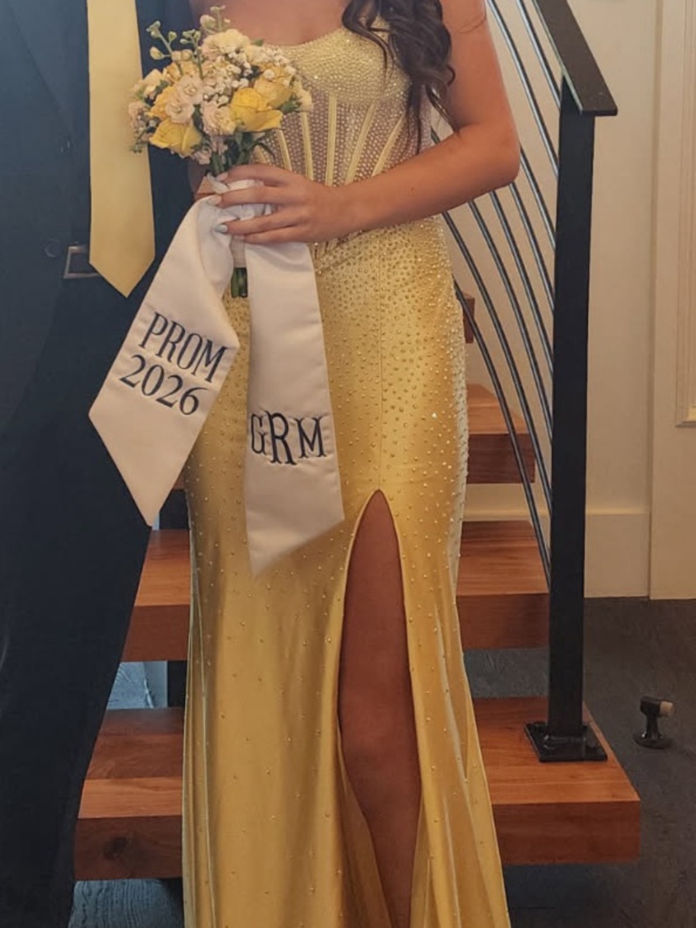 Yellow Sherri Hill Dress